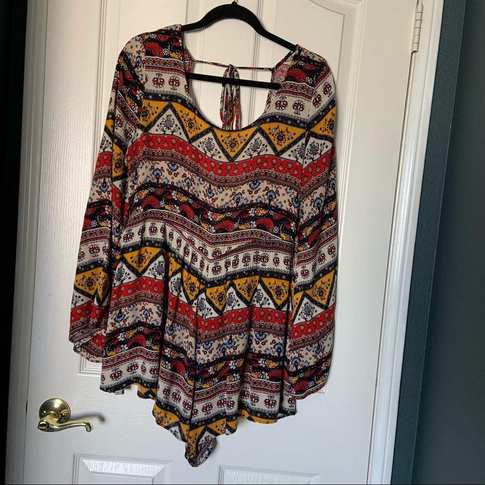 EVENT Boho Print Romper